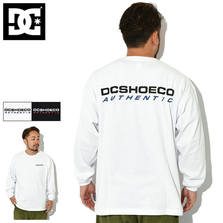 楽天市場】ディーシー DC ロンT Tシャツ 長袖 メンズ オーセンティック 