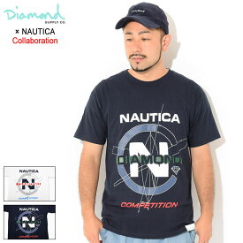 ダイアモンドサプライ Diamond Supply Co. Tシャツ 半袖 メンズ ノーティカ コンパス コラボ ( Diamond Supply Co.×NAUTICA Compass S/S Tee ティーシャツ T-SHIRTS カットソー トップス メンズ 男性用 C20DMPA401S )[M便 1/1] ice field icefield