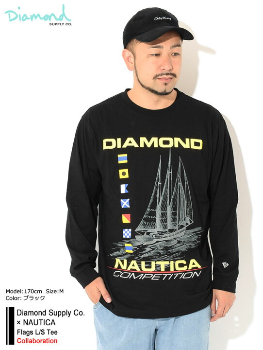 楽天市場】ダイアモンドサプライ Diamond Supply Co. ロンT Tシャツ 