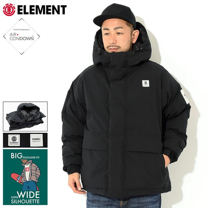 楽天市場】エレメント ELEMENT ジャケット メンズ ビッグル パフィー 