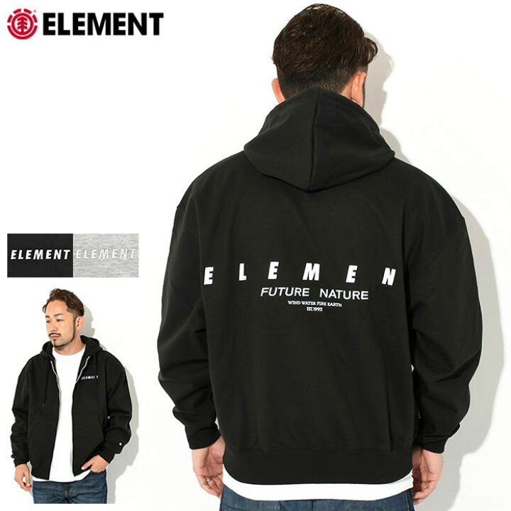 楽天市場】エレメント ELEMENT パーカー ジップアップ メンズ 
