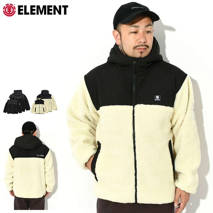 楽天市場】エレメント ELEMENT ジャケット メンズ ボア フード 