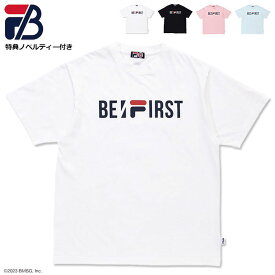 フィラ FILA Tシャツ 半袖 メンズ ビーファースト 23S プリント ロゴ コラボ ( FILA×BE:FIRST 23S Print Logo S/S Tee ティーシャツ T-SHIRTS カットソー トップス メンズ 男性用 FB0781 )[M便 1/1]