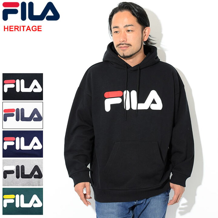 楽天市場】フィラ FILA パーカー プルオーバー メンズ ロゴ 
