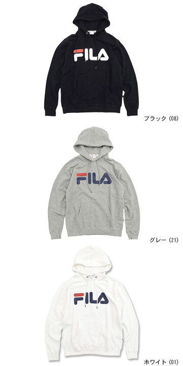楽天市場】フィラ FILA パーカー プルオーバー メンズ ベーシック ロゴ 