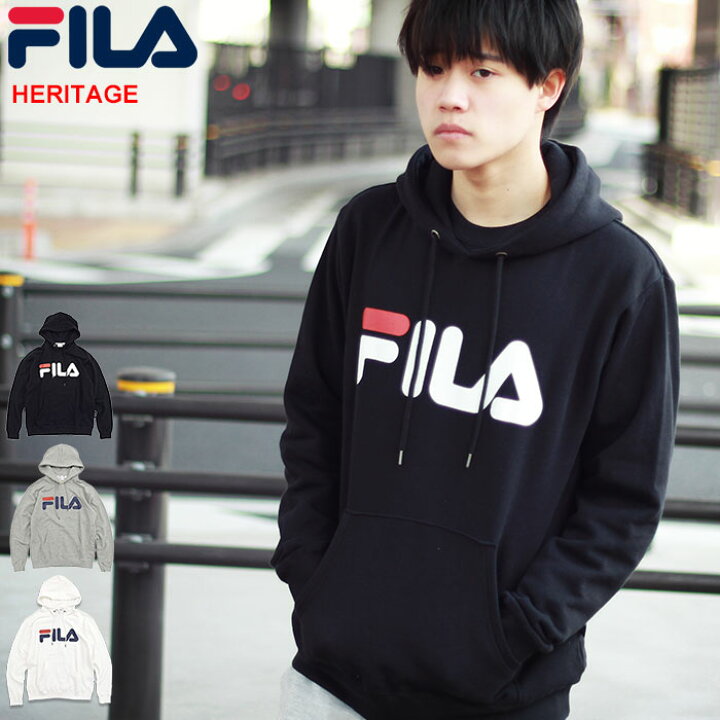楽天市場 フィラ Fila パーカー プルオーバー メンズ ベーシック ロゴ Fila Basic Logo Pullover Hoodie フード フーディ スウェット Pull Over Hoody Parker トップス メンズ 男性用 Fm95 Ice Field Icefield Ice Field アイスフィールド