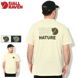 フェールラーベン FJALLRAVEN Tシャツ 半袖 メンズ ウォーク ウィズ ネイチャー ( FJALLRAVEN Walk With Nature S/S Tee ティーシャツ T-SHIRTS カットソー トップス アウトドア トレッキング 登山 メンズ 男性用 FJALL RAVEN フェール ラーベン 12600216 )[M便 1/1]