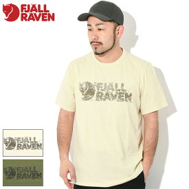 フェールラーベン FJALLRAVEN Tシャツ 半袖 メンズ ラッシュ ロゴ ( FJALLRAVEN Lush Logo S/S Tee ティーシャツ T-SHIRTS カットソー トップス アウトドア トレッキング 登山 メンズ 男性用 FJALL RAVEN フェール ラーベン 12600219 )[M便 1/1]