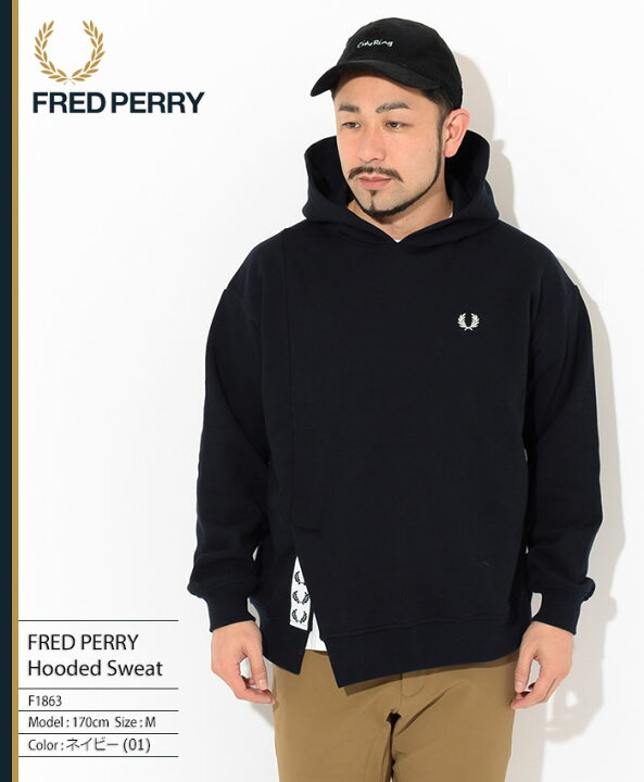 楽天市場】フレッドペリー FRED PERRY パーカー プルオーバー メンズ 