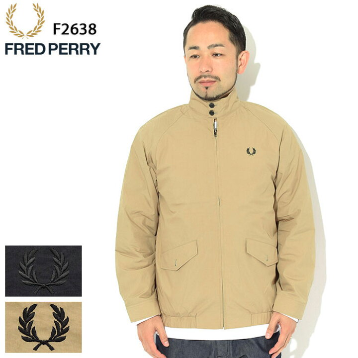 楽天市場】フレッドペリー FRED PERRY ジャケット メンズ ハリントン 