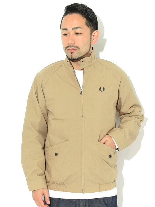 楽天市場】フレッドペリー FRED PERRY ジャケット メンズ ハリントン 