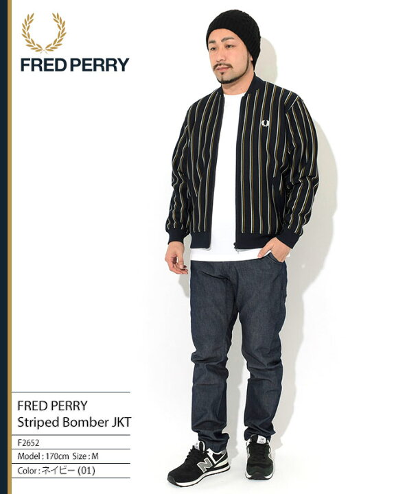 楽天市場】フレッドペリー FRED PERRY ジャケット メンズ ストライプド 