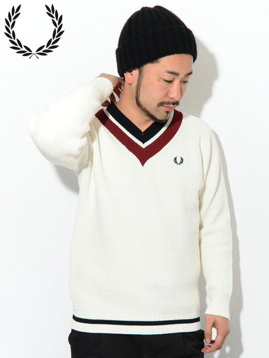 楽天市場】フレッドペリー FRED PERRY セーター メンズ チルデン 