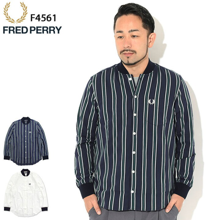 楽天市場】フレッドペリー FRED PERRY シャツ 長袖 メンズ シア 