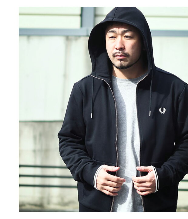 楽天市場】フレッドペリー FRED PERRY パーカー ジップアップ メンズ 