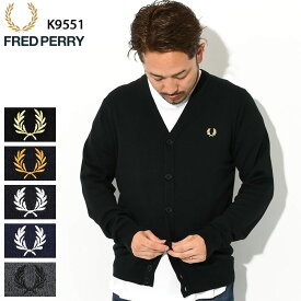 フレッドペリー FRED PERRY カーディガン メンズ クラシック ( FREDPERRY K9551 Classic Cardigan トップス フレッド ペリー フレッド・ペリー )