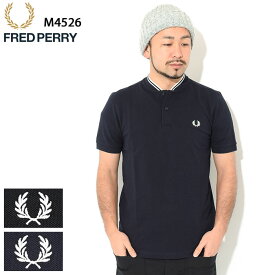 フレッドペリー FRED PERRY ポロシャツ 半袖 メンズ ボンバー カラー ピケ ( FREDPERRY M4526 Bomber Collar Pique S/S Polo Shirt ピケ 鹿の子 ポロ トップス フレッド・ペリー )( 父の日ギフト プレゼント 父の日 早割 ギフト ラッピング対応 2024 )