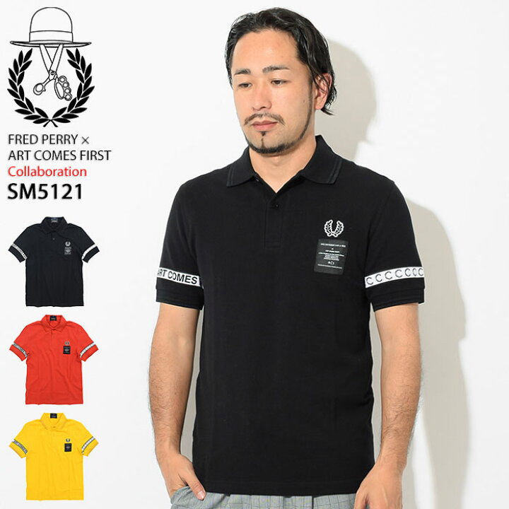 楽天市場】フレッドペリー FRED PERRY ポロシャツ 半袖 メンズ アート 