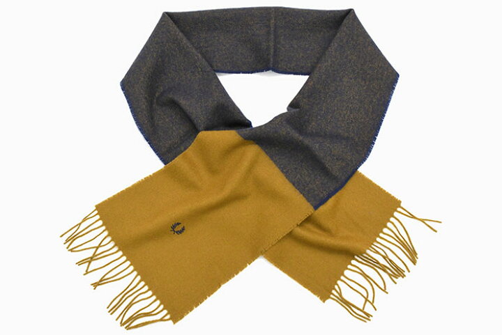 フレッドペリー FRED PERRY マフラー メンズ カラー ブロックド スカーフ FREDPERRY C6143 Colour Blocked Scarf 小物 フレッド ペリー フレッド・ペリー M便 1 1 ice field icefield ice field アイスフィールド