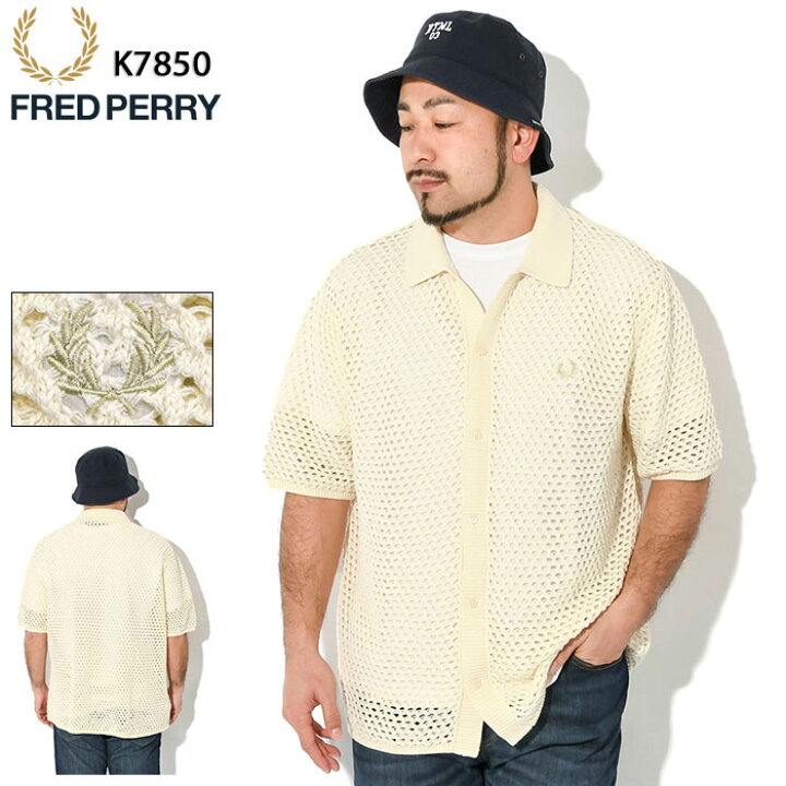 楽天市場】フレッドペリー FRED PERRY シャツ 半袖 メンズ レース 