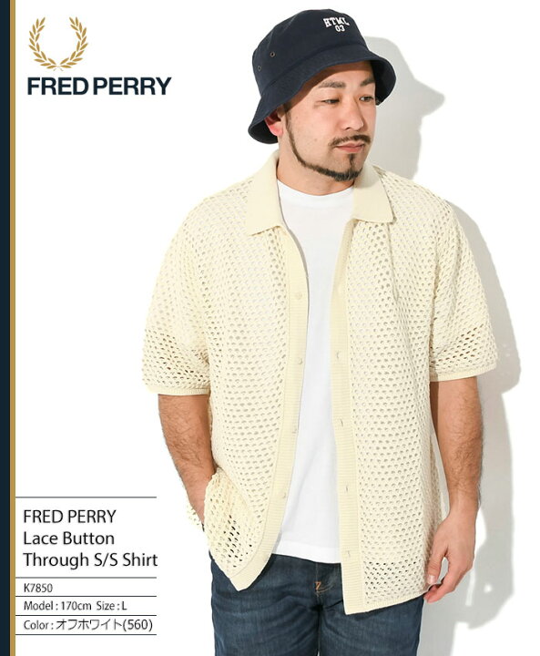 楽天市場】フレッドペリー FRED PERRY シャツ 半袖 メンズ レース