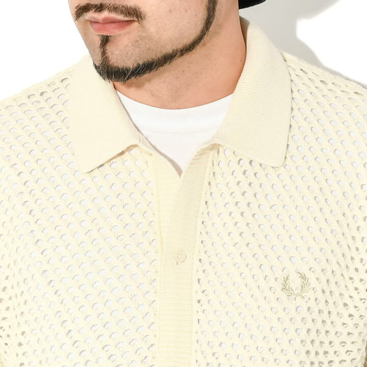 楽天市場】フレッドペリー FRED PERRY シャツ 半袖 メンズ レース 