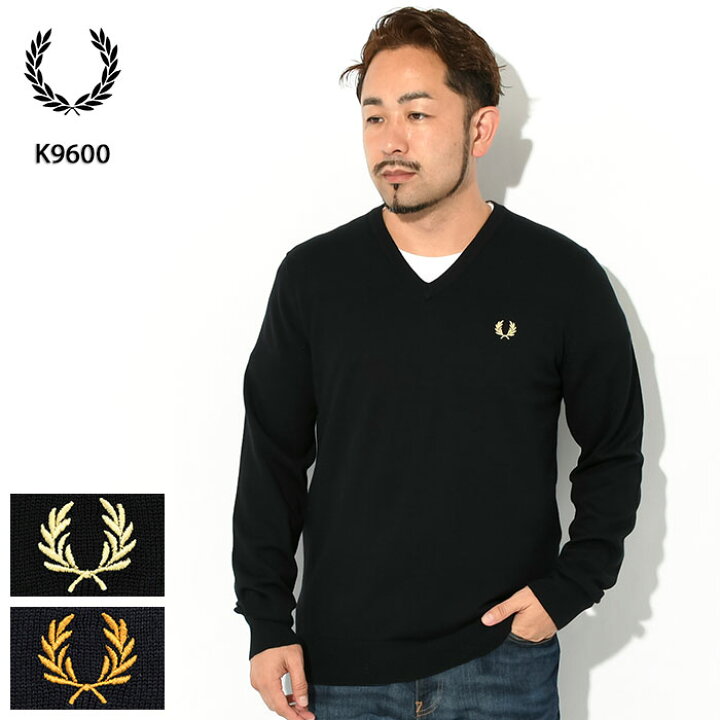 楽天市場】フレッドペリー FRED PERRY セーター メンズ クラシック V 