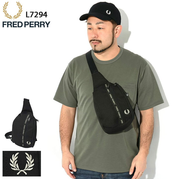 楽天市場】フレッドペリー FRED PERRY ボディバッグ FP テープド 