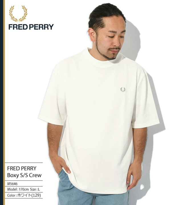 楽天市場】フレッドペリー FRED PERRY カットソー 半袖 メンズ 