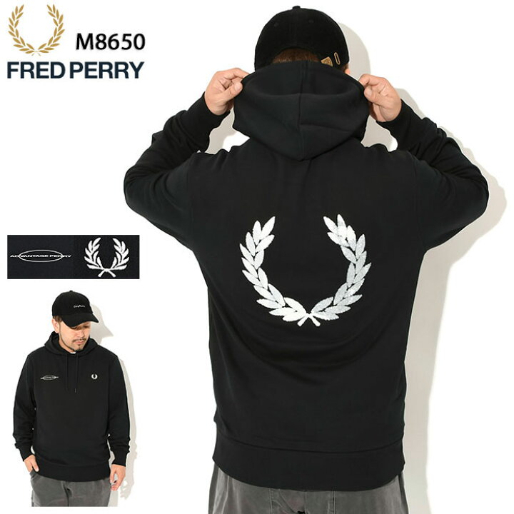 楽天市場】フレッドペリー FRED PERRY パーカー プルオーバー メンズ  