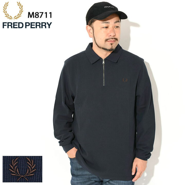 楽天市場】フレッドペリー FRED PERRY ポロシャツ 長袖 メンズ 