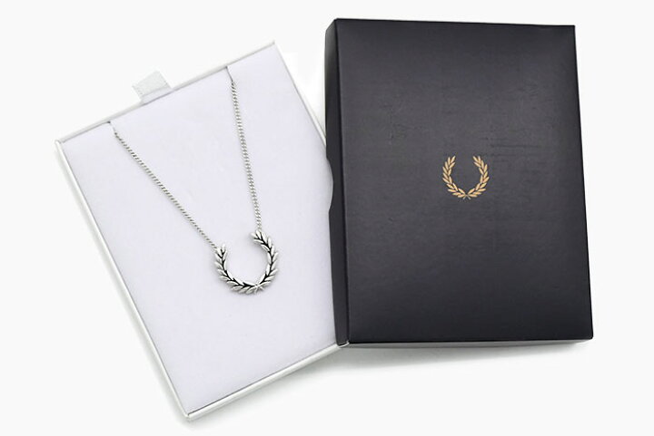 楽天市場】フレッドペリー FRED PERRY ネックレス ローレル リース 