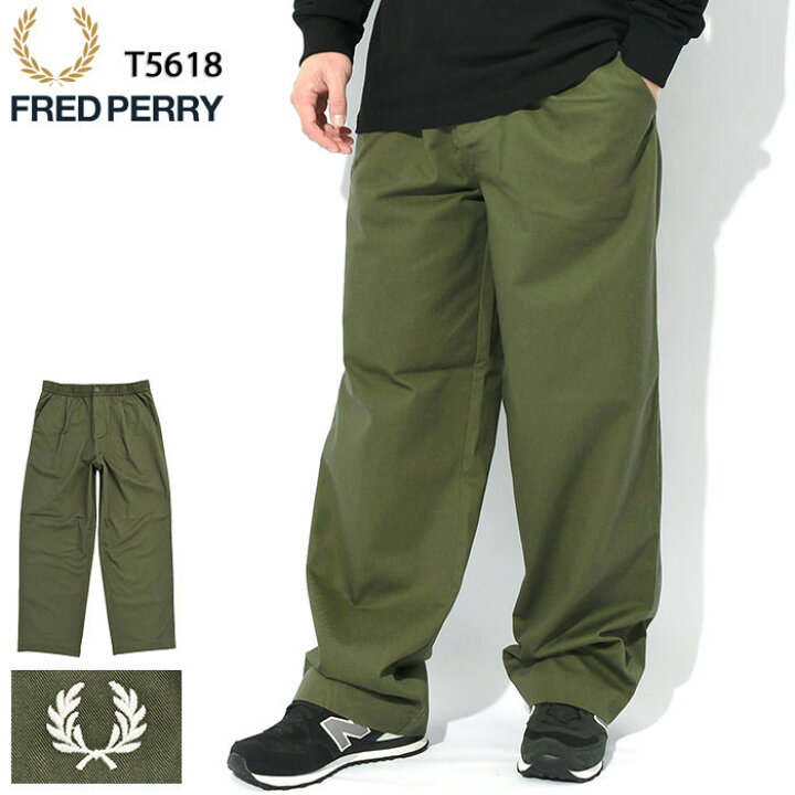 楽天市場】フレッドペリー FRED PERRY パンツ メンズ ワイド レッグ 