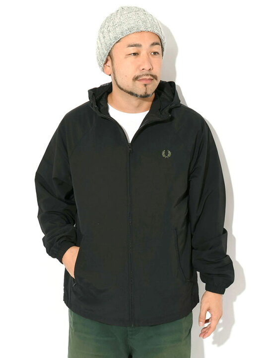 楽天市場】フレッドペリー FRED PERRY ジャケット メンズ フーデッド 