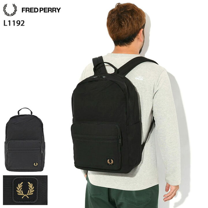 楽天市場】フレッドペリー FRED PERRY リュック ナイロン バッジ 