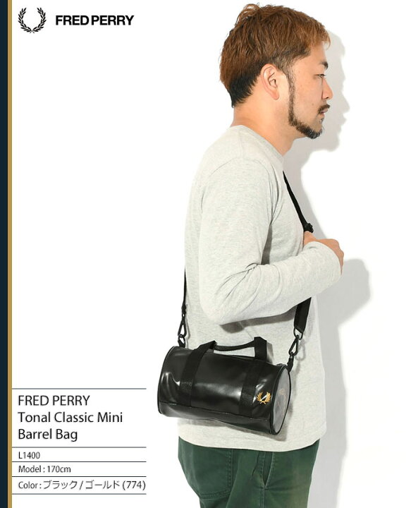 楽天市場】フレッドペリー FRED PERRY ドラムバッグ トーナル 