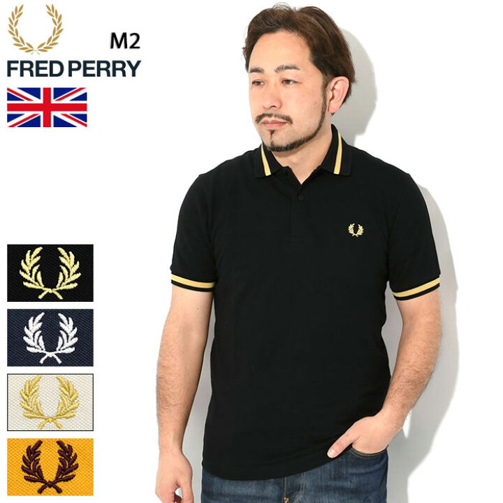 楽天市場】フレッドペリー FRED PERRY ポロシャツ 半袖 メンズ M2 