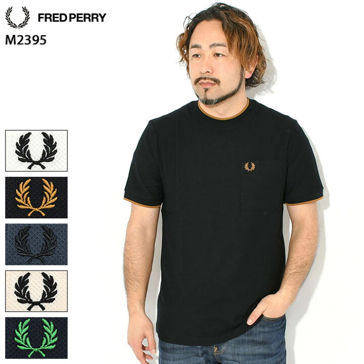 楽天市場】フレッドペリー FRED PERRY Tシャツ 半袖 メンズ ポケット 