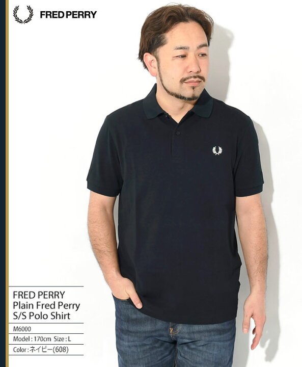 楽天市場】フレッドペリー FRED PERRY ポロシャツ M6000 半袖 メンズ 