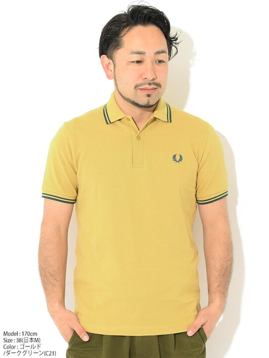 楽天市場】フレッドペリー FRED PERRY ポロシャツ 英国製 半袖 メンズ 