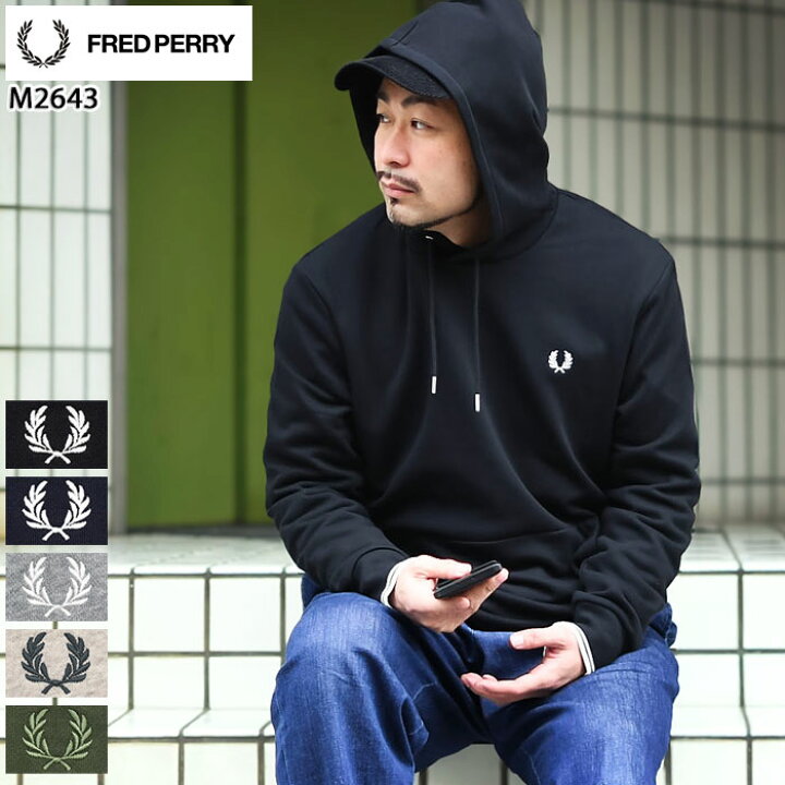 楽天市場】フレッドペリー FRED PERRY パーカー プルオーバー メンズ  