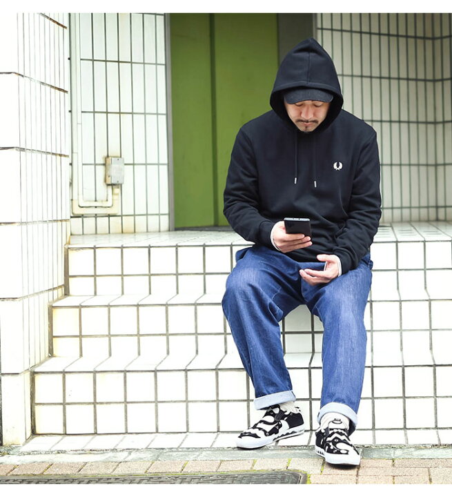 楽天市場】フレッドペリー FRED PERRY パーカー プルオーバー メンズ 