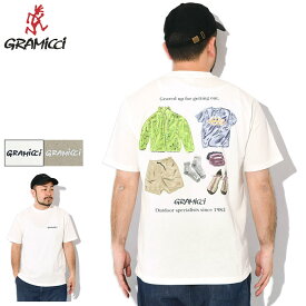グラミチ GRAMICCI Tシャツ 半袖 メンズ ギア アップ ( GRAMICCI Geared Up S/S Tee ティーシャツ T-SHIRTS カットソー トップス メンズ レディース ユニセックス 男女兼用 G5SU-T167 )[M便 1/1] ice field icefield