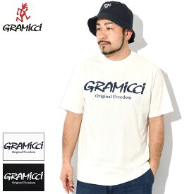 グラミチ GRAMICCI Tシャツ 半袖 メンズ オリジナル フリーダム ロゴ ( GRAMICCI Original Freedom Logo S/S Tee ティーシャツ T-SHIRTS カットソー トップス メンズ レディース ユニセックス 男女兼用 G5SU-T175 )[M便 1/1] ice field icefield