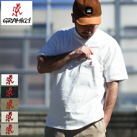 グラミチ GRAMICCI Tシャツ 半袖 メンズ ワン ポイント ( GRAMICCI One Point Tee ポケット ポケT ティーシャツ T-SHIRTS カットソー トップス メンズ レディース ユニセックス G304-OGJ )( 父の日ギフト 遅れてごめん プレゼント 父の日 ラッピング対応可能 2025 )[M便 1/1]
