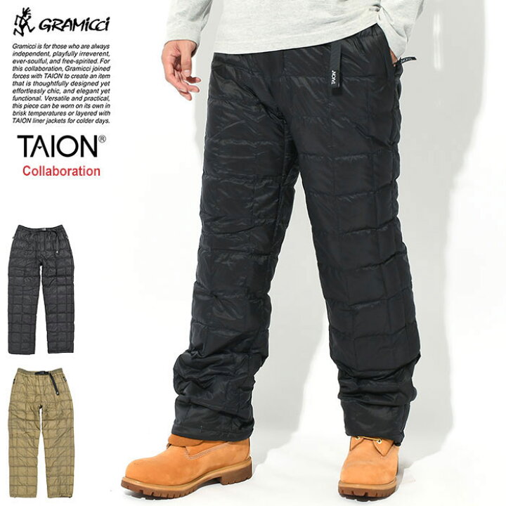 楽天市場 グラミチ Gramicci パンツ メンズ タイオン ダウン コラボ Gramicci Taion Down Pant ダウンパンツ ナイロンパンツ ボトムス メンズ レディース ユニセックス 男女兼用 G2fu P084 Tg Ice Field Icefield Ice Field アイスフィールド