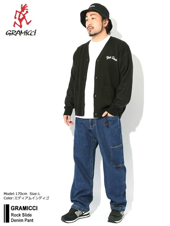 楽天市場】グラミチ GRAMICCI パンツ メンズ ロック スライド デニム 