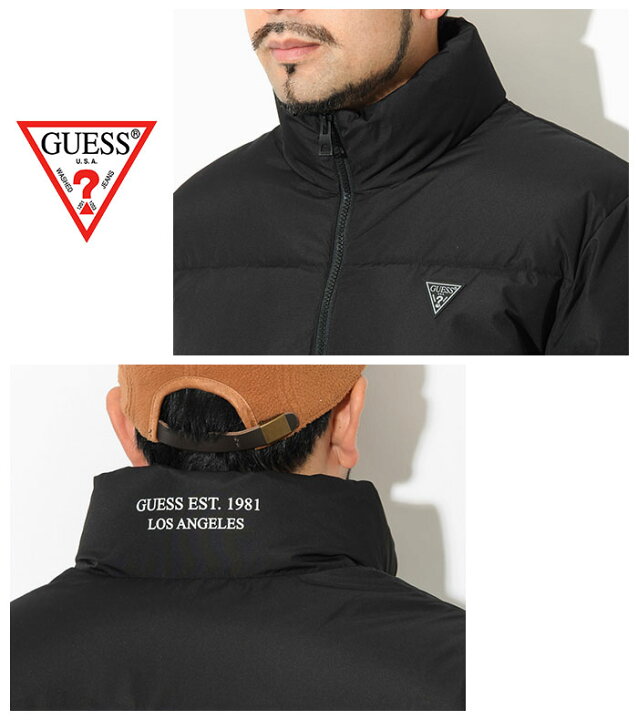 楽天市場】ゲス GUESS ジャケット メンズ プレミアム ダック  