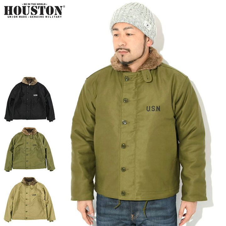楽天市場】ヒューストン HOUSTON ジャケット メンズ N-1 デッキ 