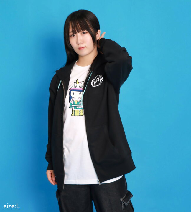 楽天市場】HTML ZERO3×STARDOM 玖麗さやか コラボ パーカー ジップ 
